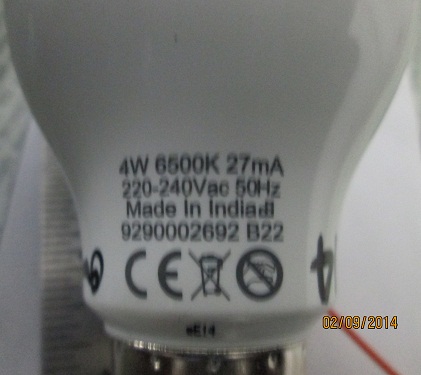 4 W LED Bulb